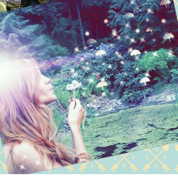 Dandelion Coin Necklace