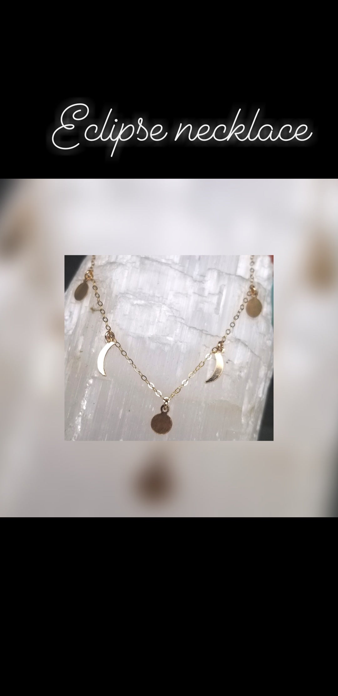 Eclipse necklace