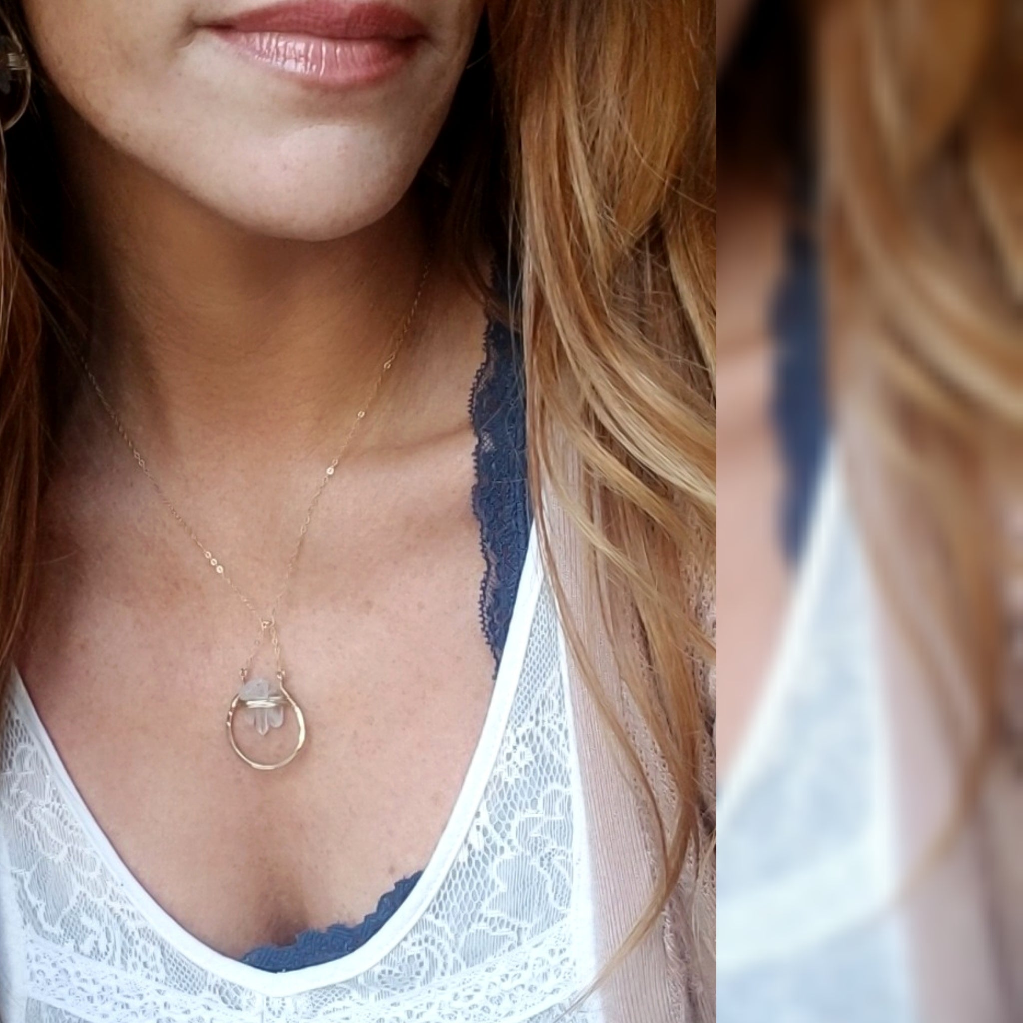 Crystal Cauldron necklace