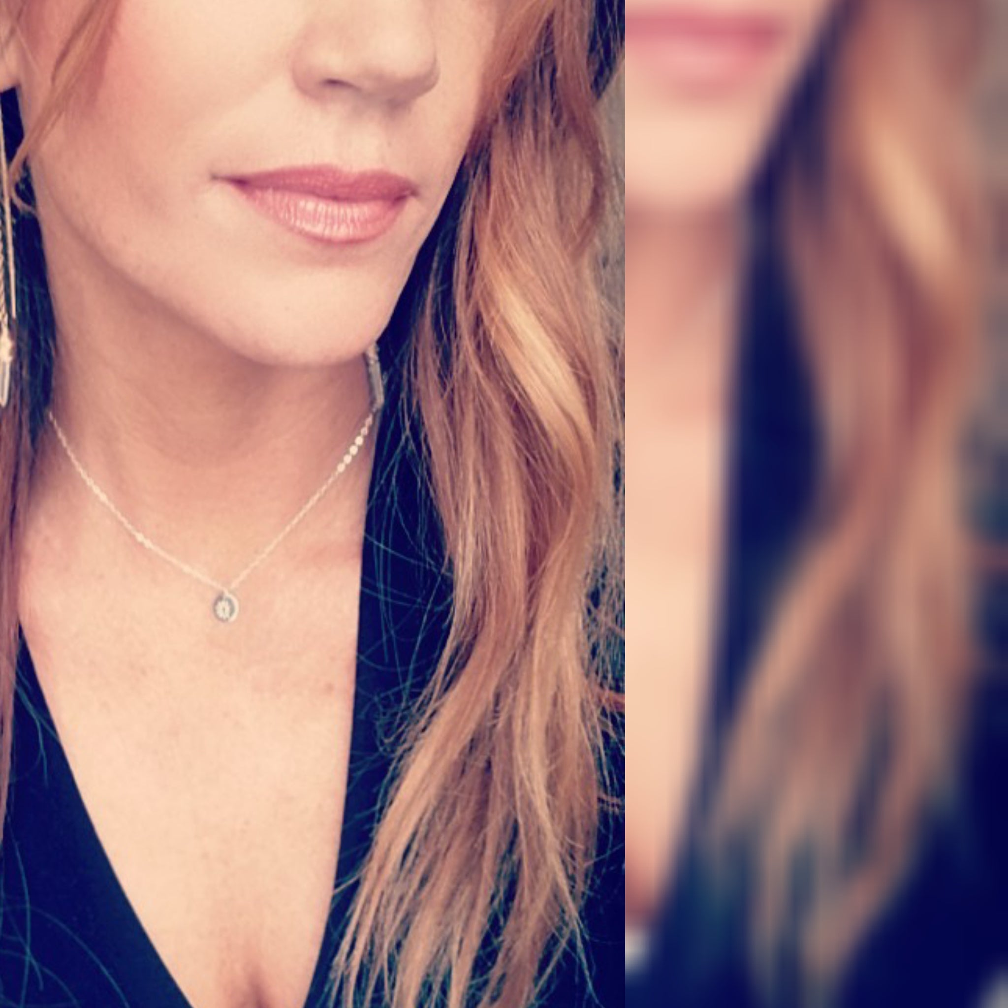 Dainty sunshine coin necklace