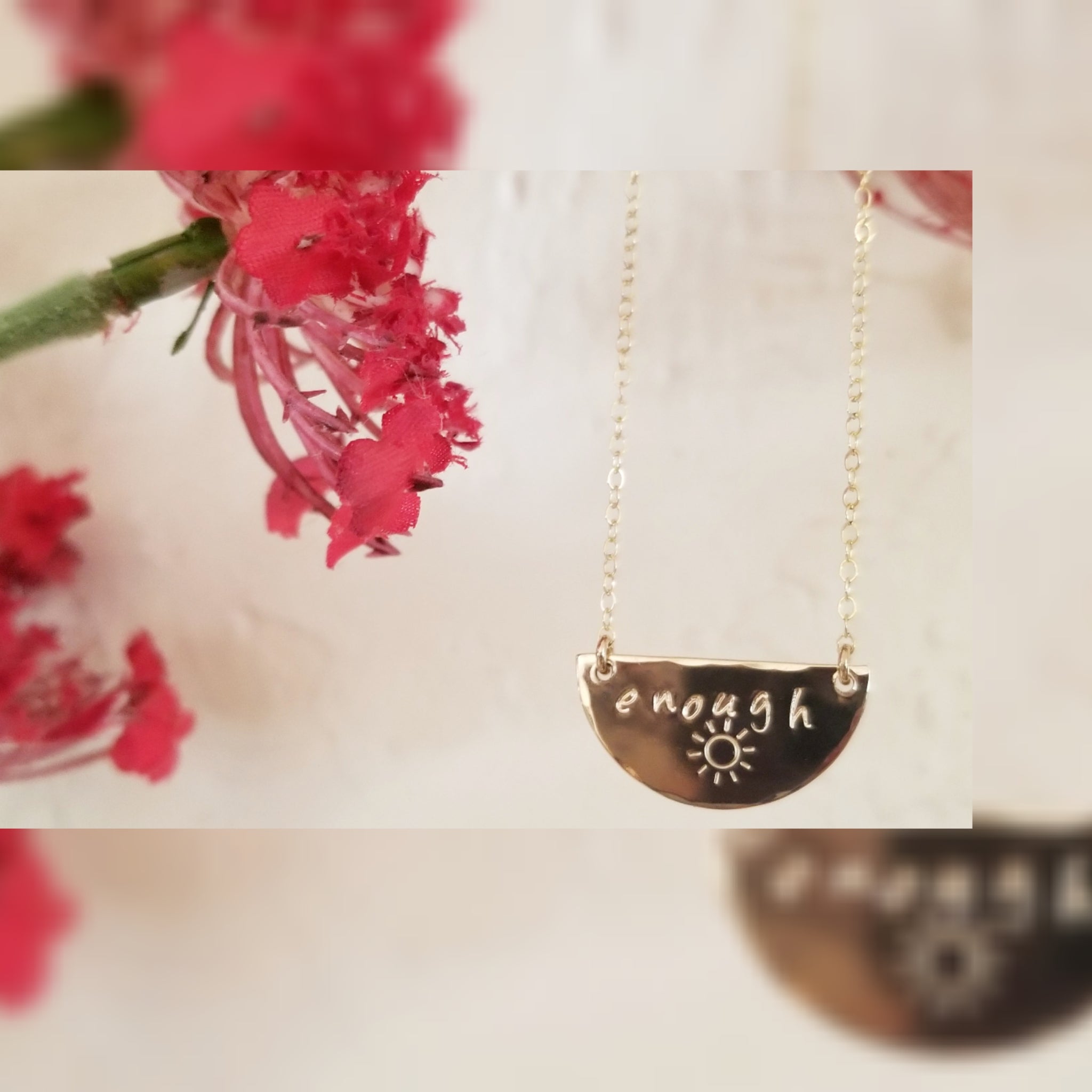 Enough necklace