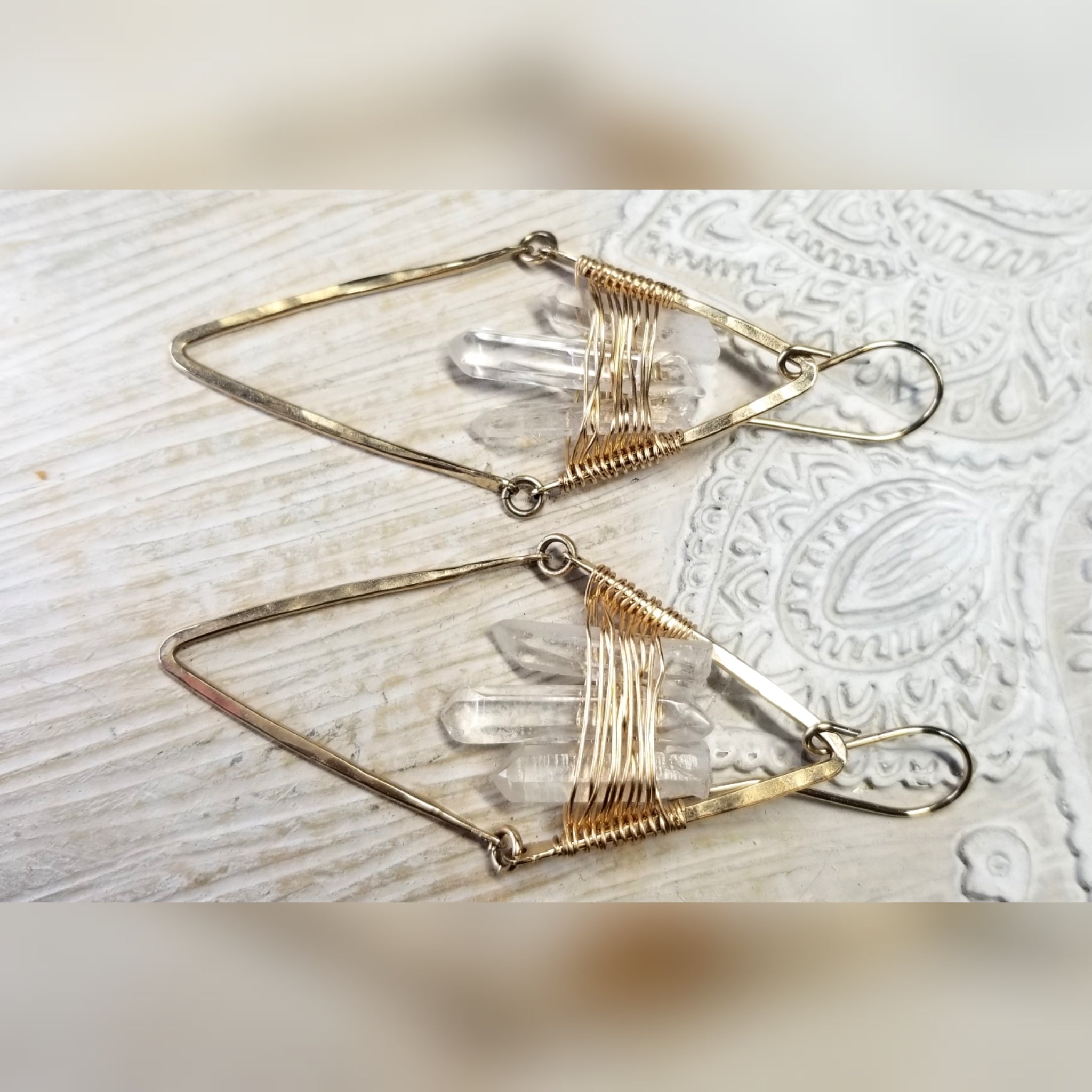 Crystal Grotto Earrings