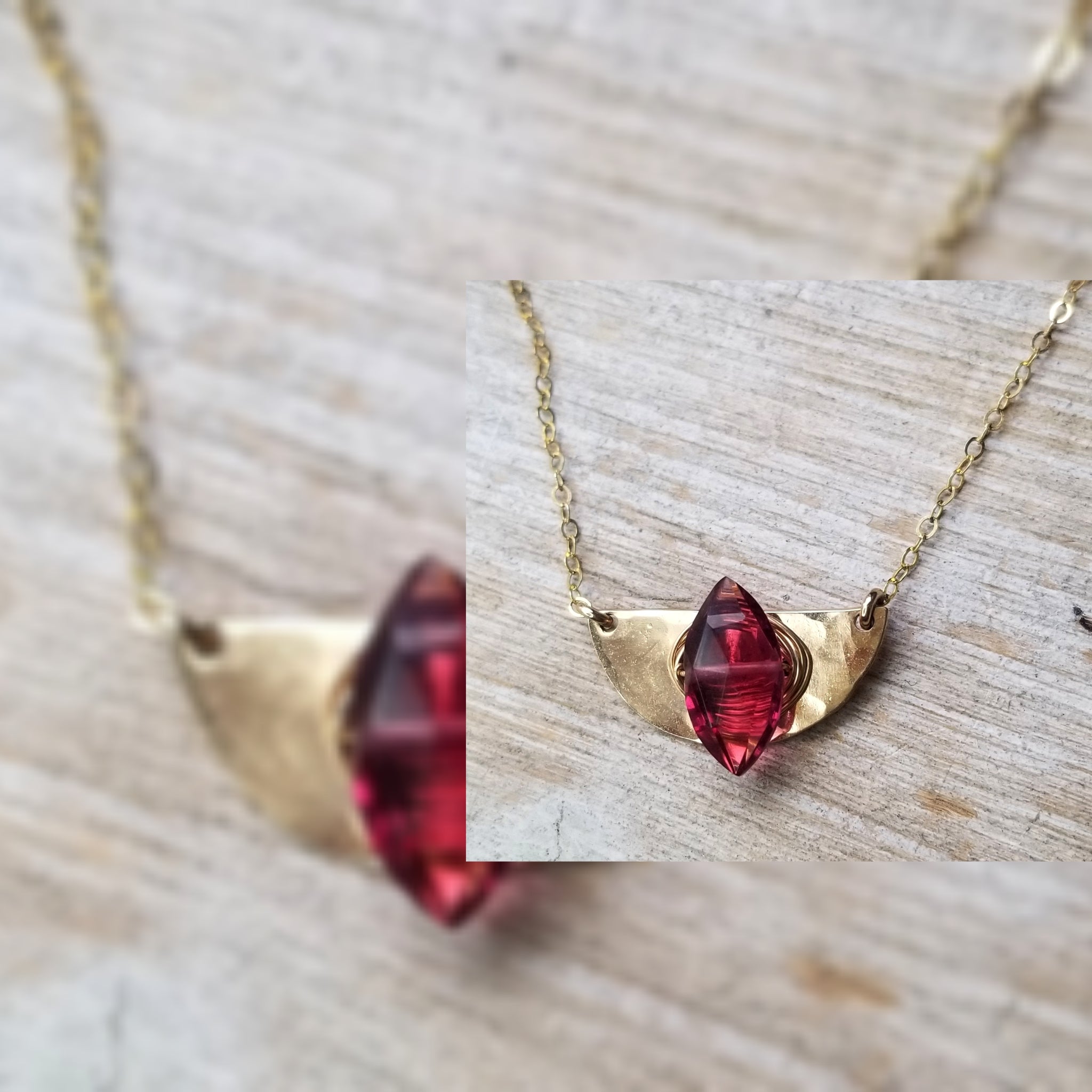 Marquise Gem necklace