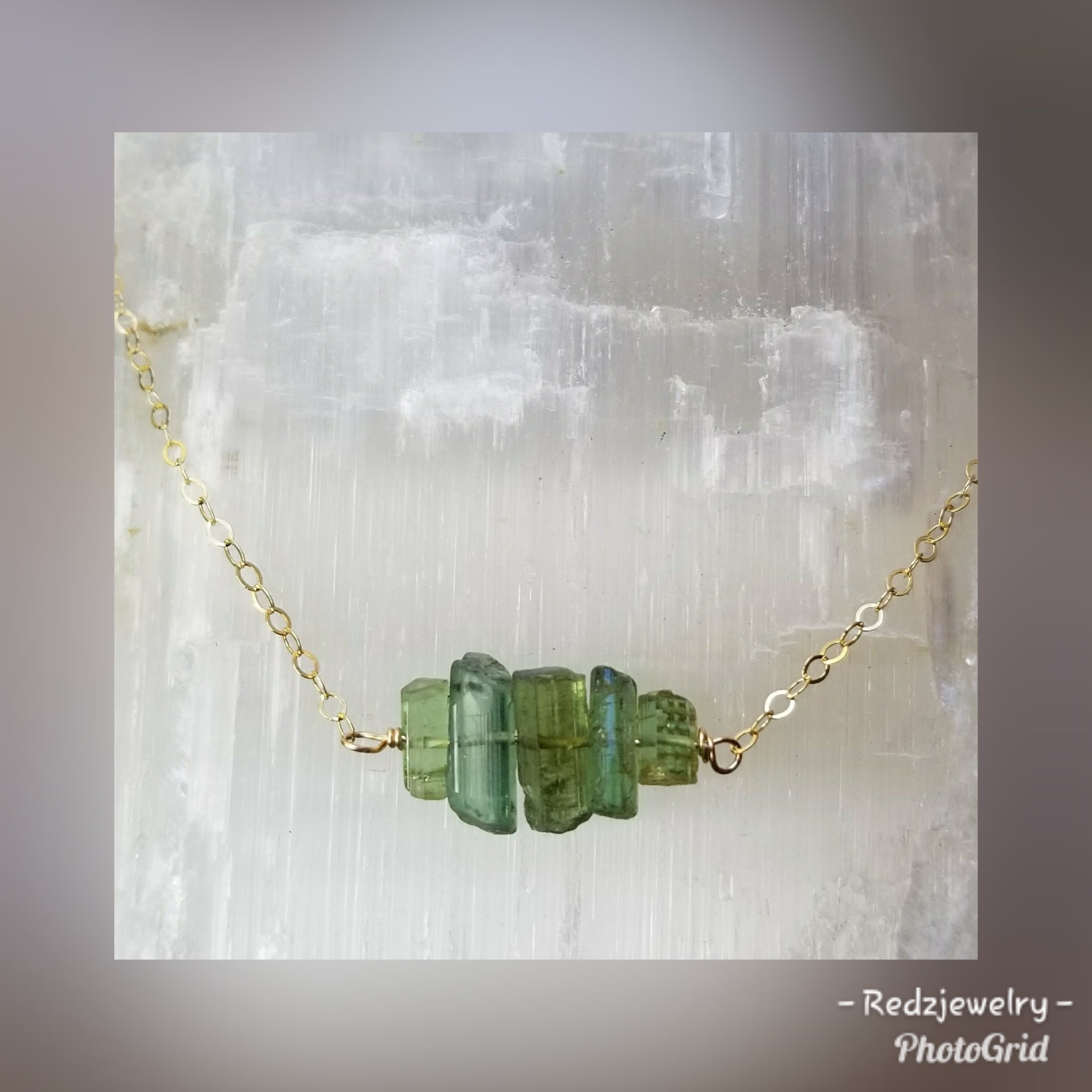 Tourmaline choker