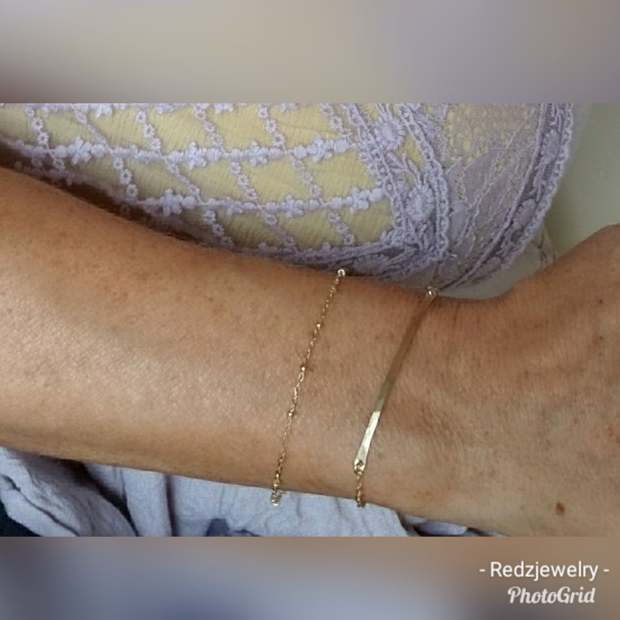Minimalist Bar bracelet