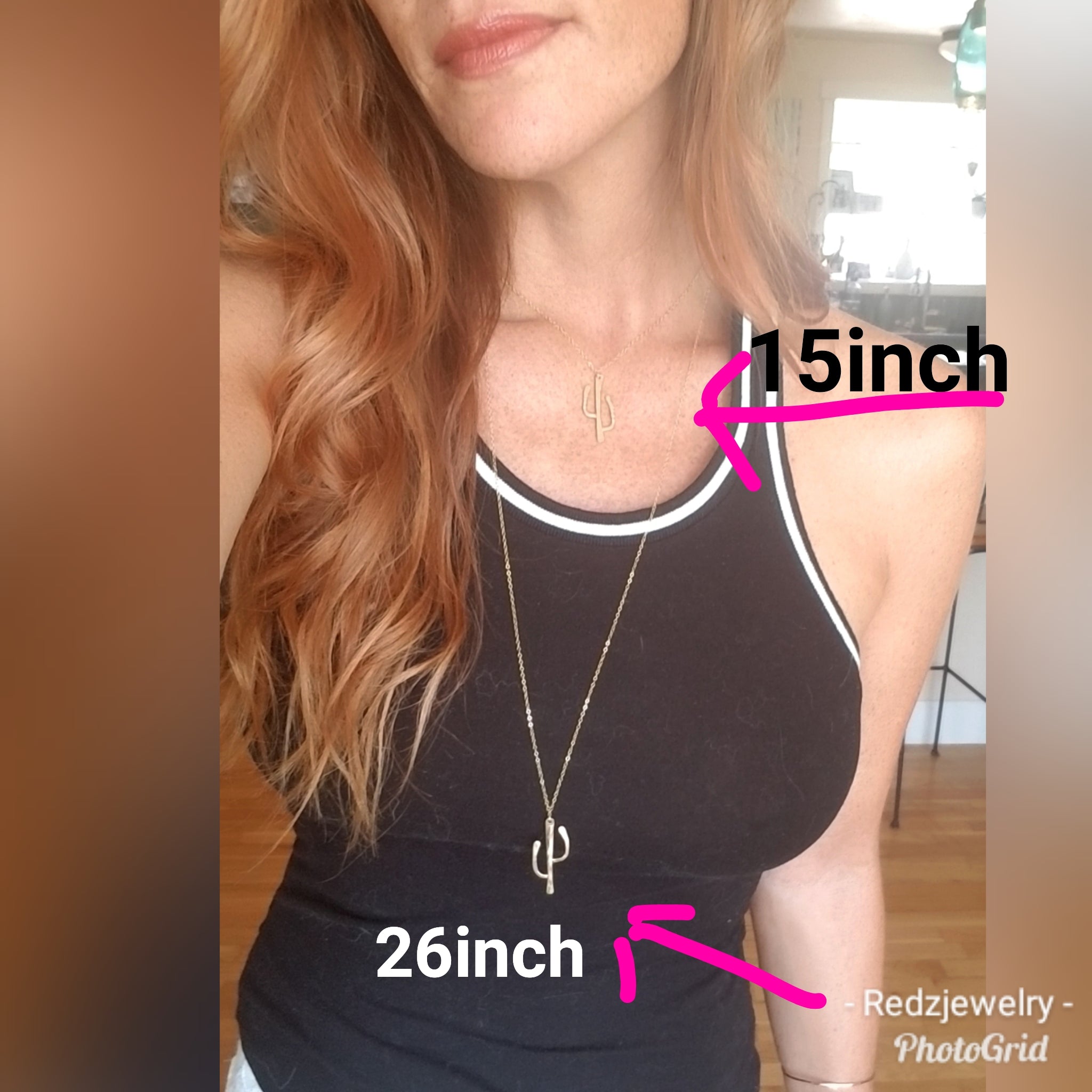 Desert Cactus Necklace