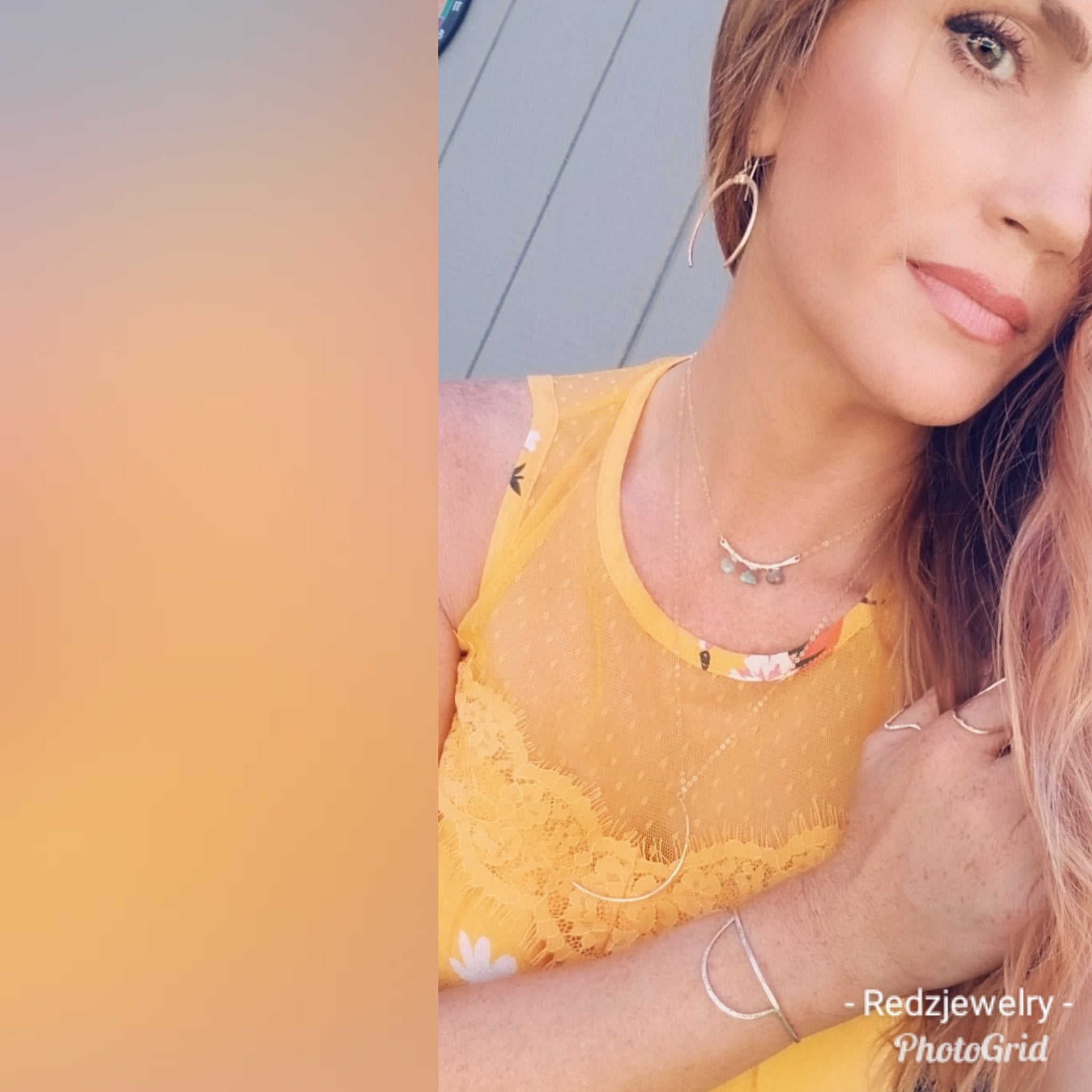 Sunset cuff bracelet