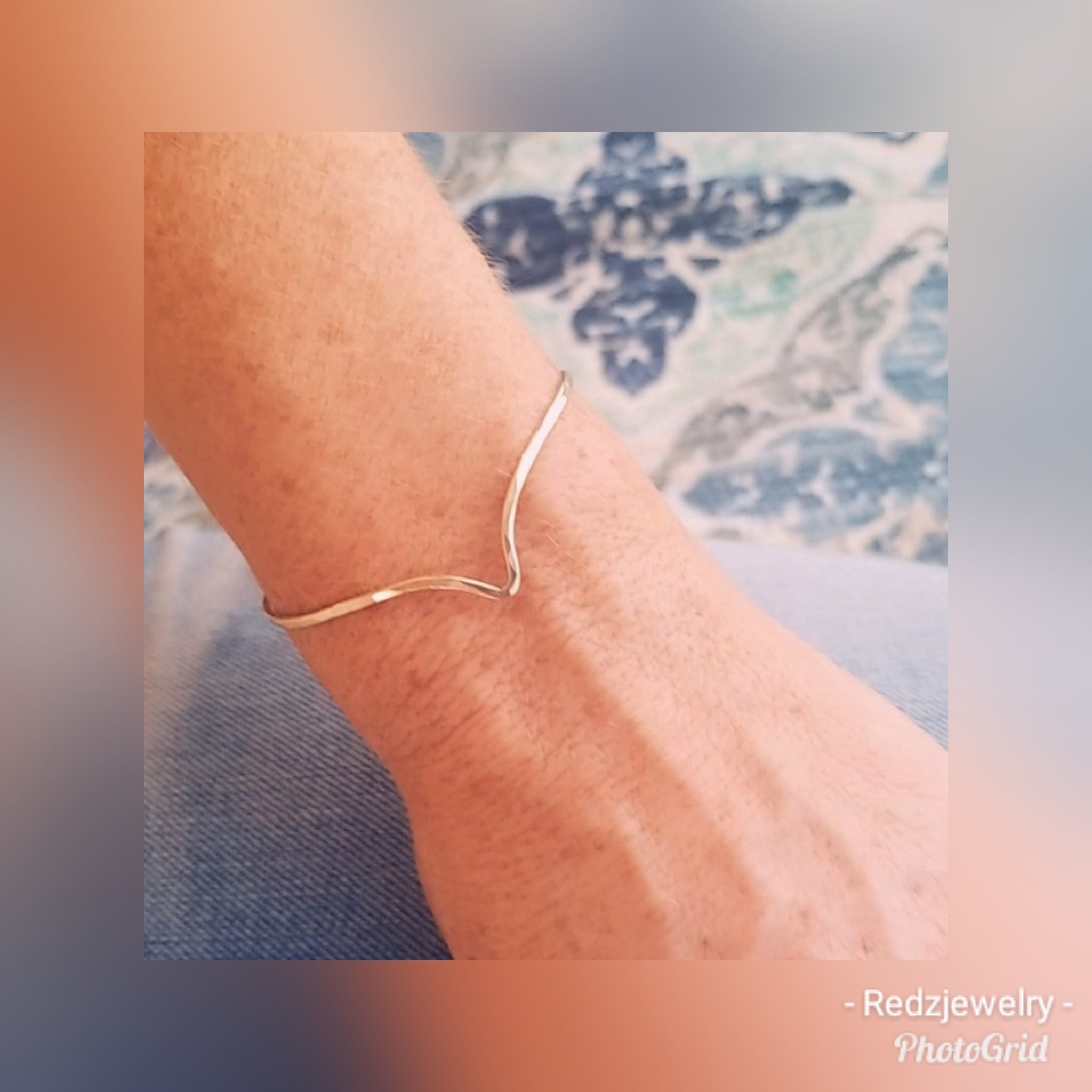 Herkimer diamond Cuff