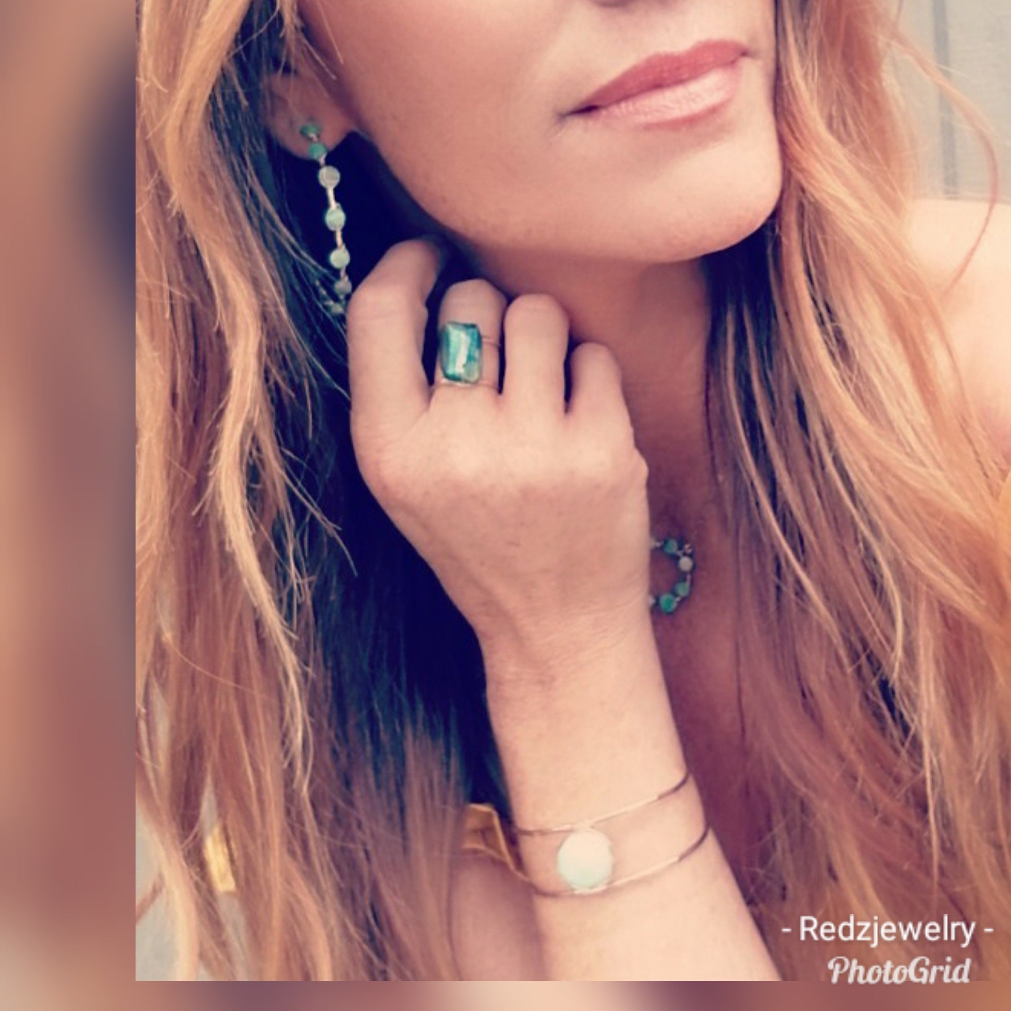 Chunky labradorite Ring