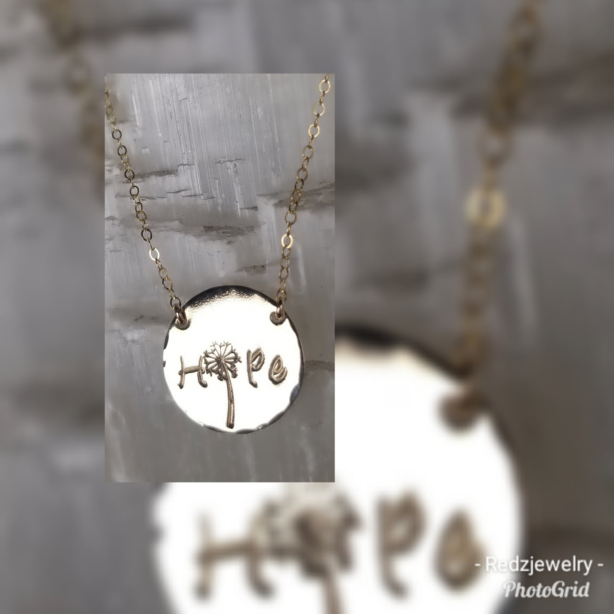 HOPE Coin Necklace