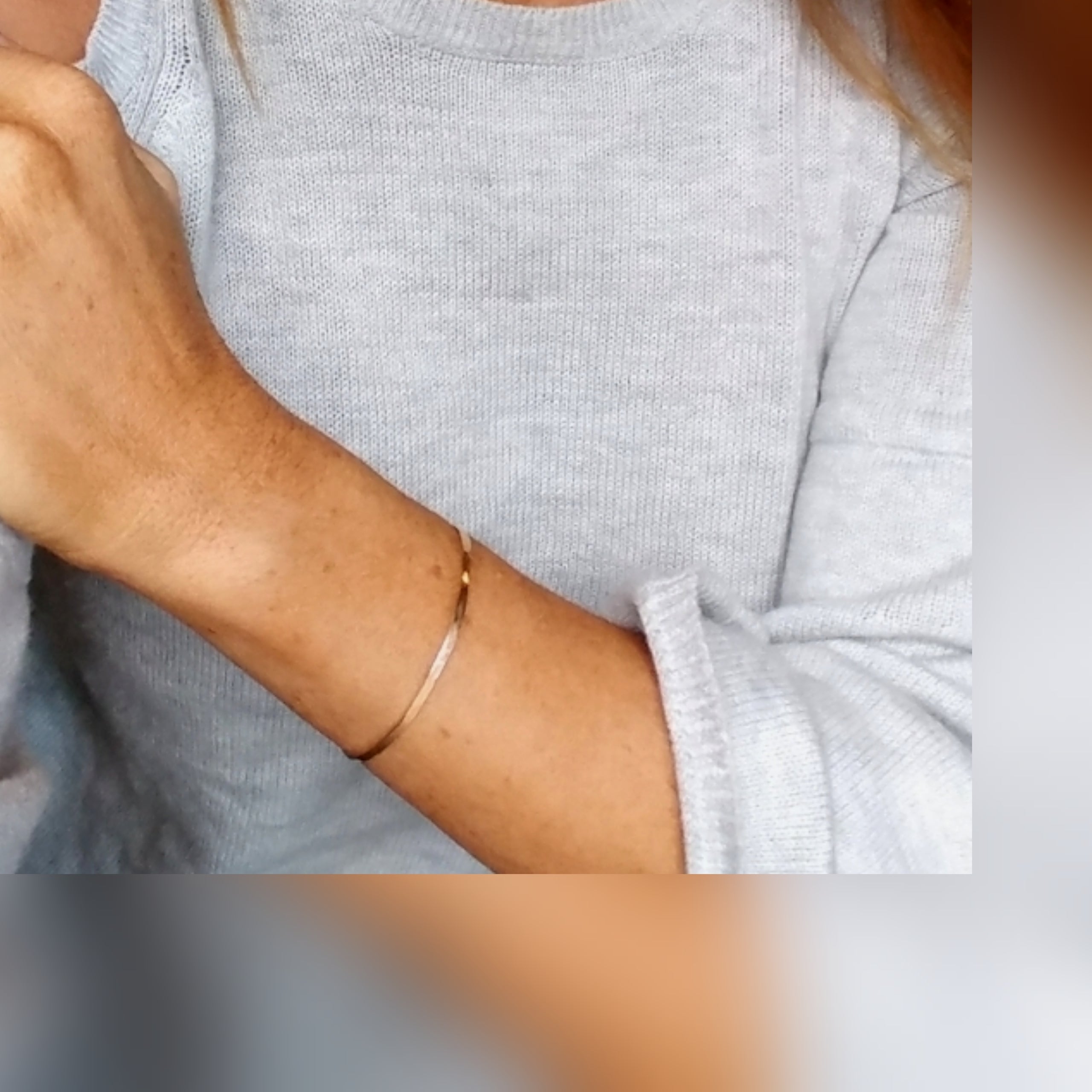 Customizable Bangle Style Bracelet