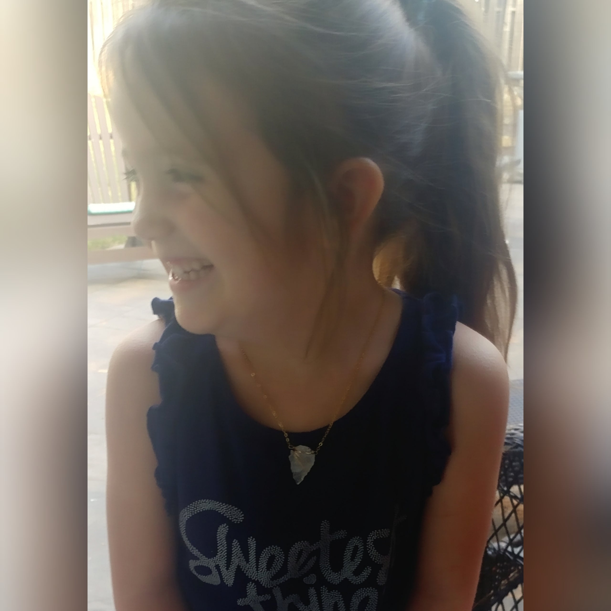 Customizable Mini Me Arrow Head Necklace