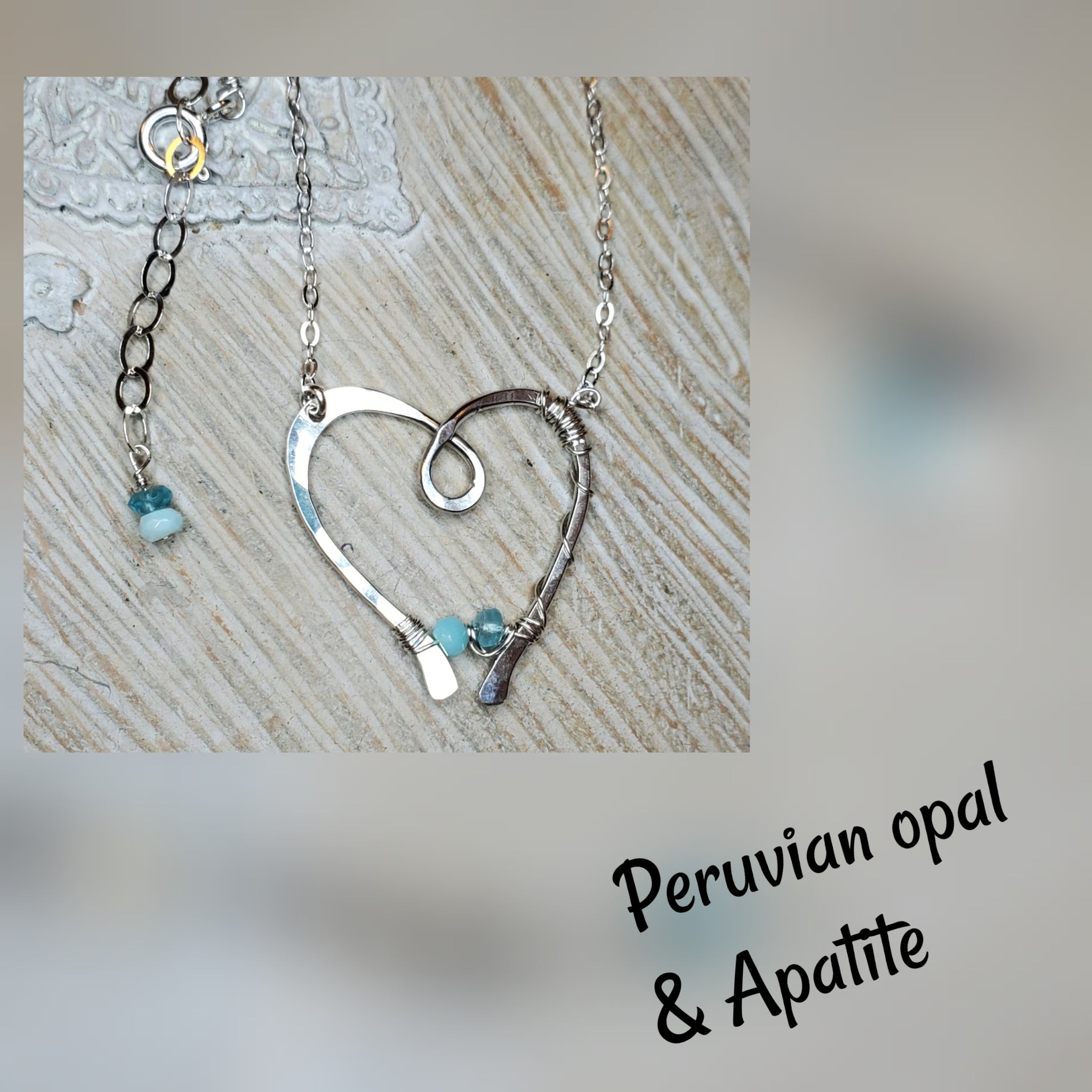 Open Ended Heart necklace