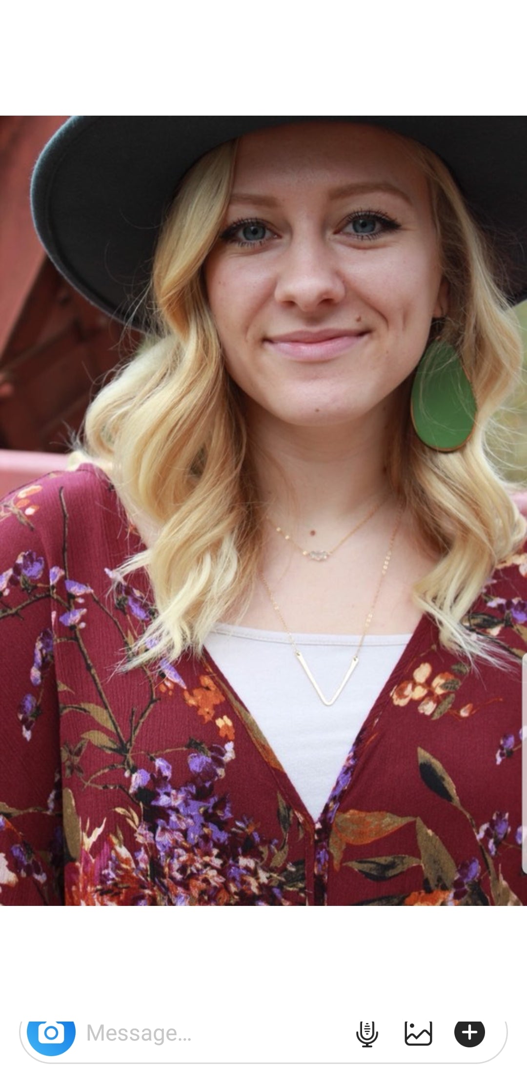 Triple Herkimer necklace