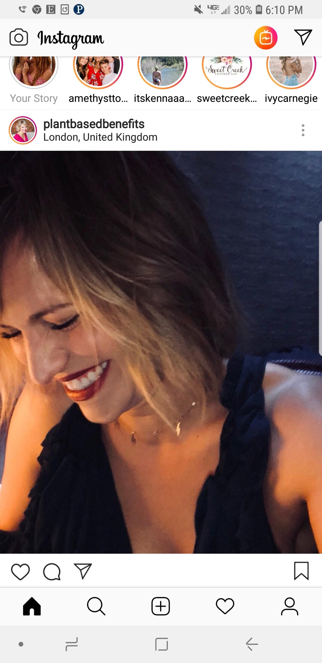 Lightening bolt  coin necklace